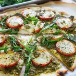 Arugula and Pesto Pizzas