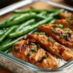Easy Chicken Breast and Green Beans