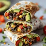 Black Bean & Avocado Wraps