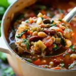 Thick & Hearty Minestrone Soup