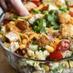 Cornbread Salad with Chicken