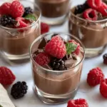 3 Ingredient Easy Chocolate Mousse