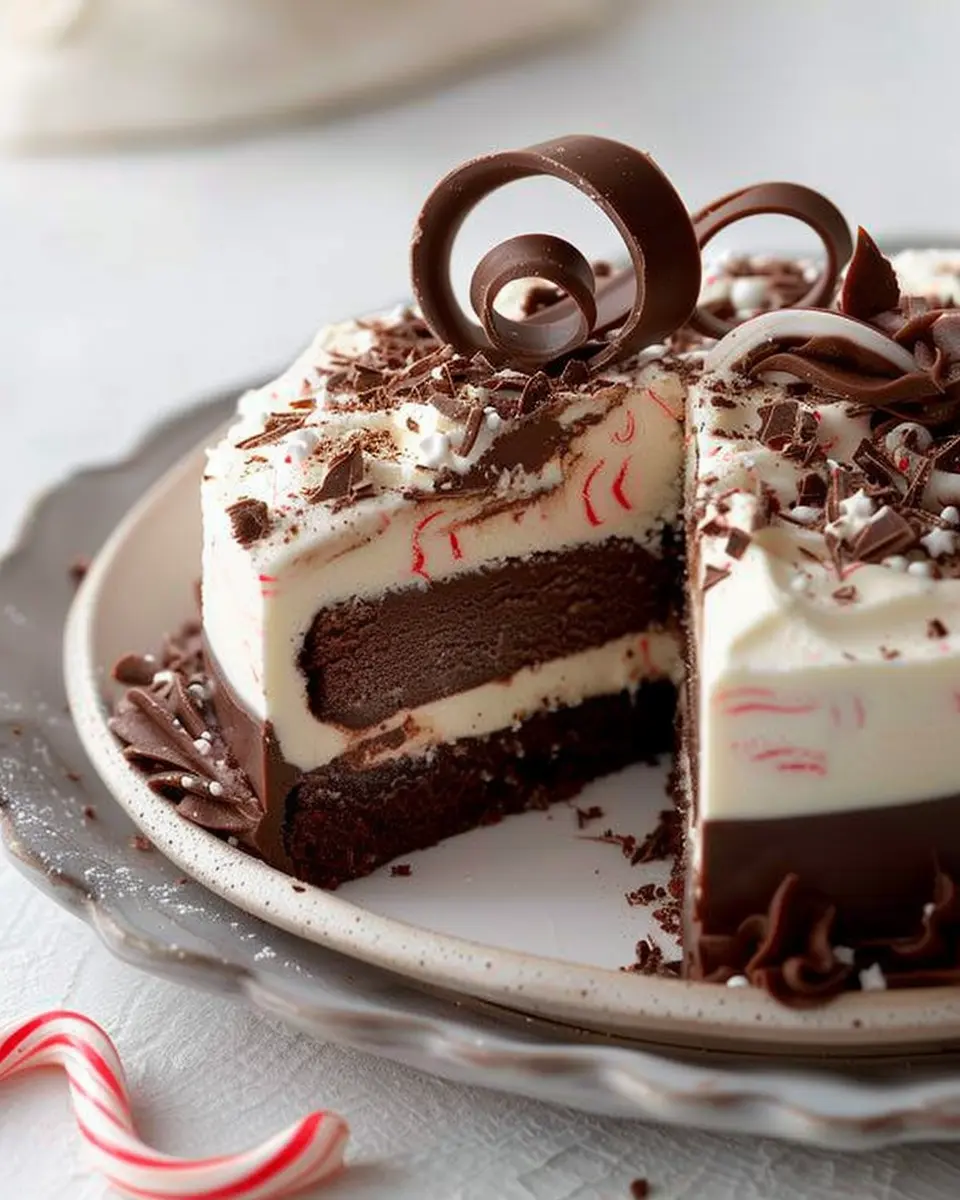 Chocolate Peppermint Ice Cream Cake: The Best Holiday Indulgence