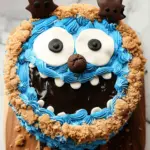 Cookie Monster Cake