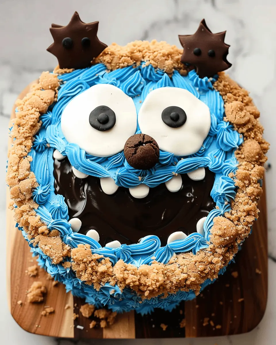 Cookie Monster Cake: Indulgent Treat for Cookie Lovers Everywhere