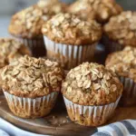 Applesauce Oatmeal Muffins