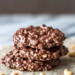 Chocolate Peanut Butter No-Bake Cookies