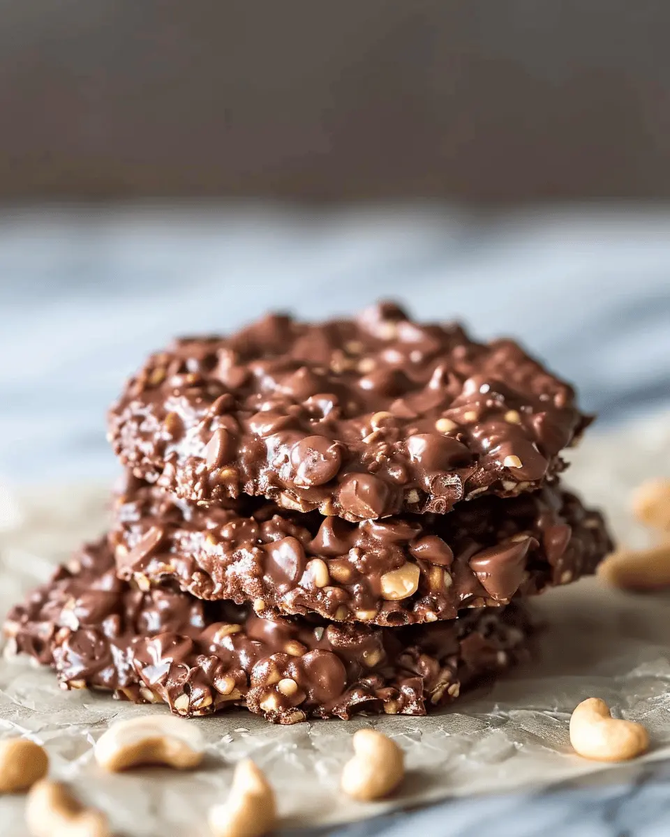 Chocolate Peanut Butter No-Bake Cookies: The Easy Treat You’ll Love