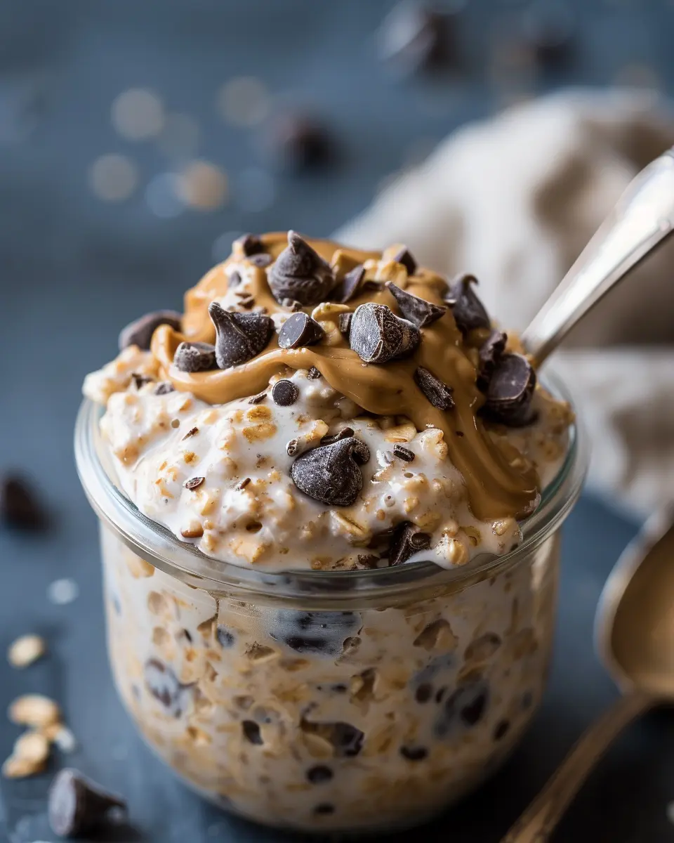 Cookie Dough Overnight Oats: The Best Indulgent Breakfast Treat