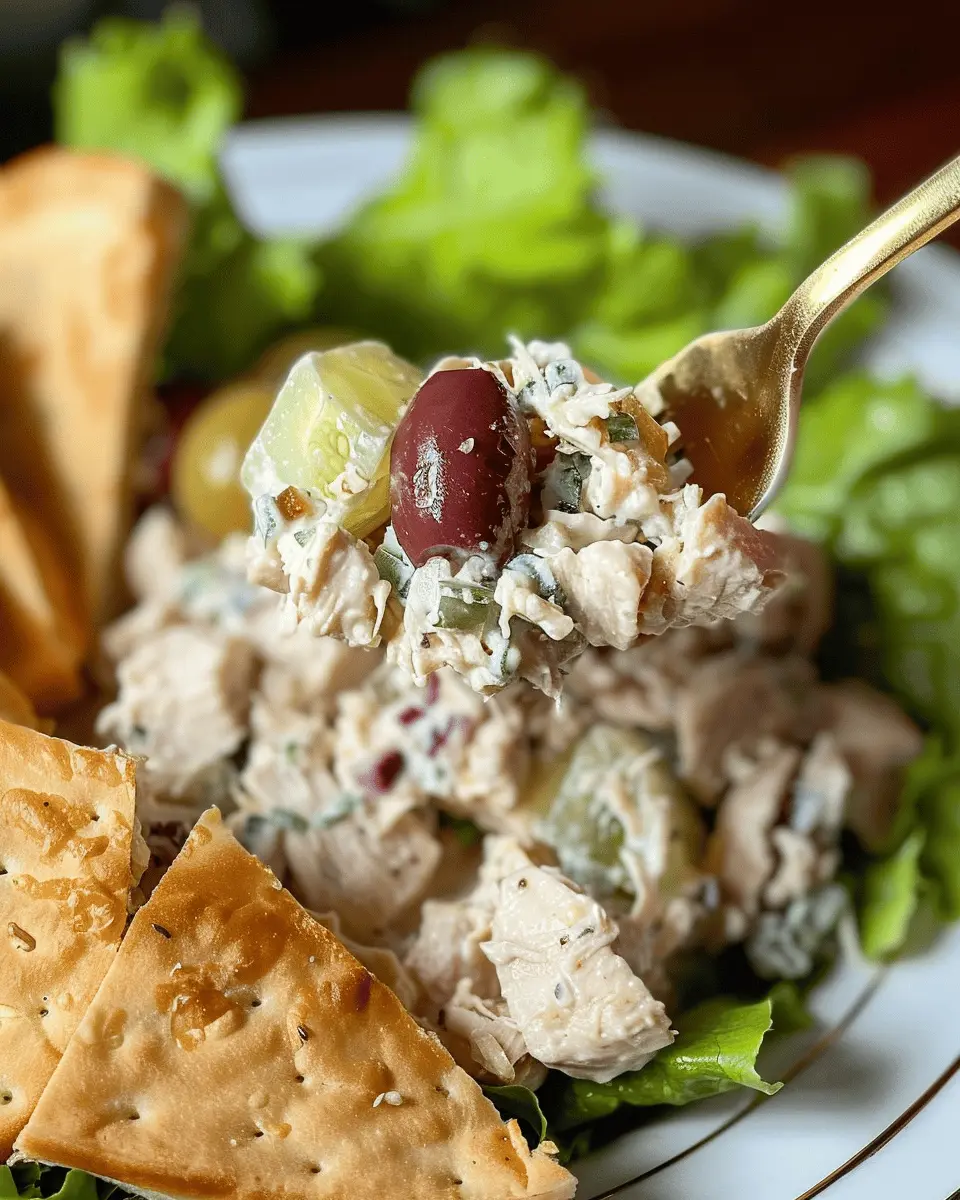 Southern Chicken Salad with Turkey Bacon: A Flavorful Twist