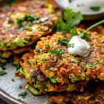 Zucchini & Sweet Potato Fritters
