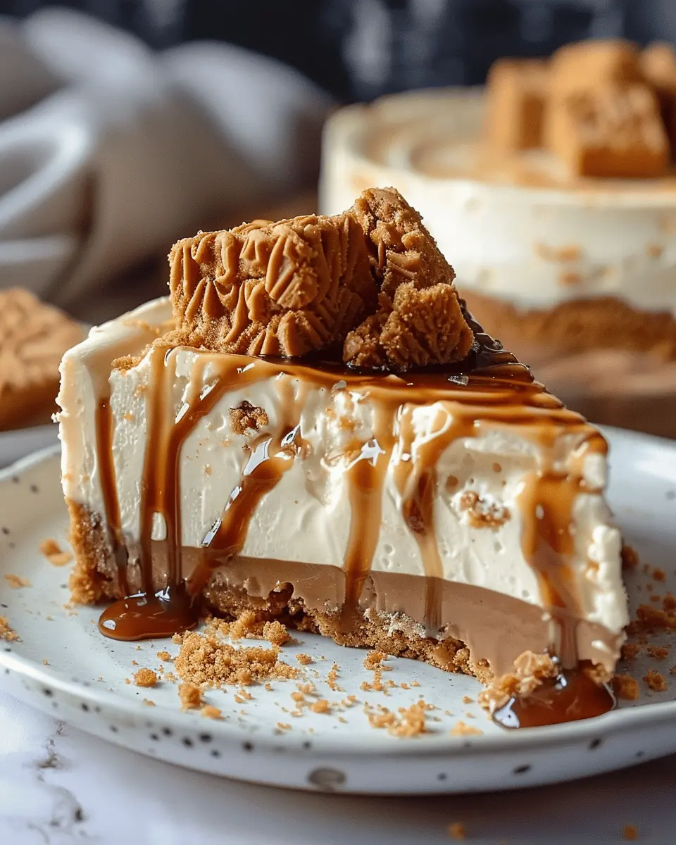 Biscoff cookie crust cheesecake: The Best Indulgent Delight