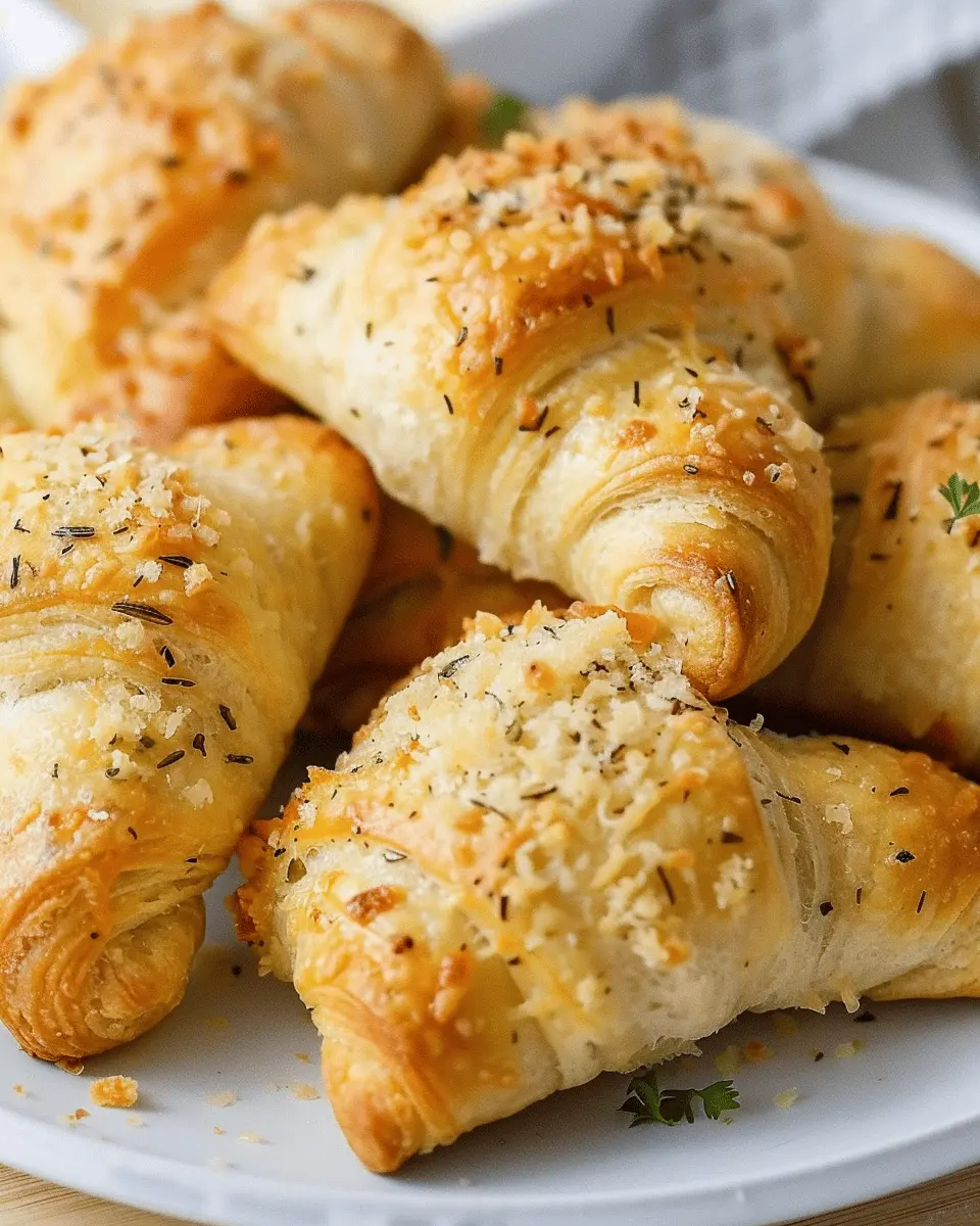Garlic Parmesan Crescent Rolls: Easy Indulgence for All Chefs