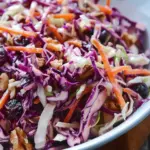 Cranberry Walnut Coleslaw