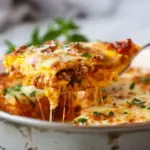 Air Fryer Egg Lasagna