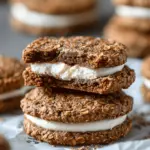 Gingerbread Oatmeal Cream Pies Recipe