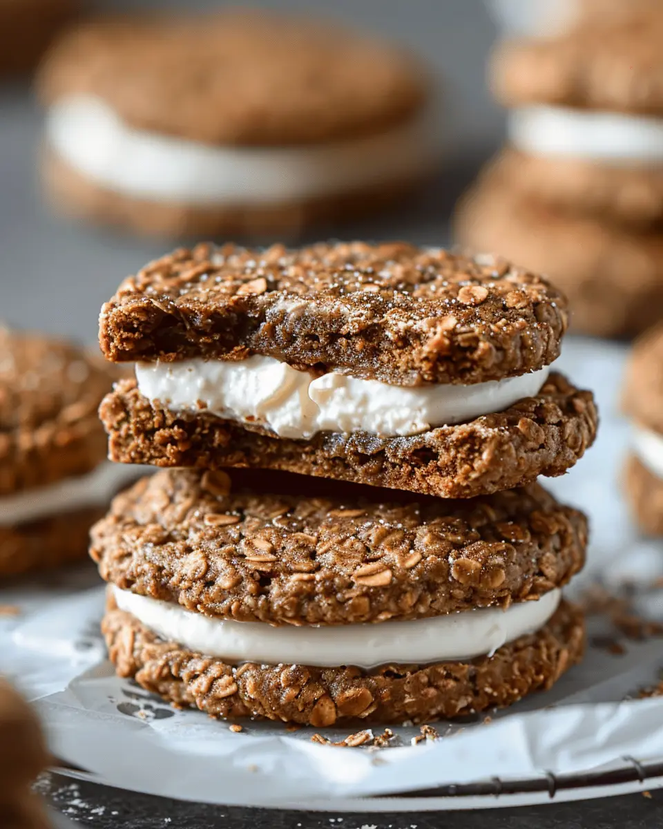 Gingerbread Oatmeal Cream Pies Recipe: A Cozy Holiday Treat