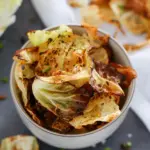 Air Fryer Cabbage Chips