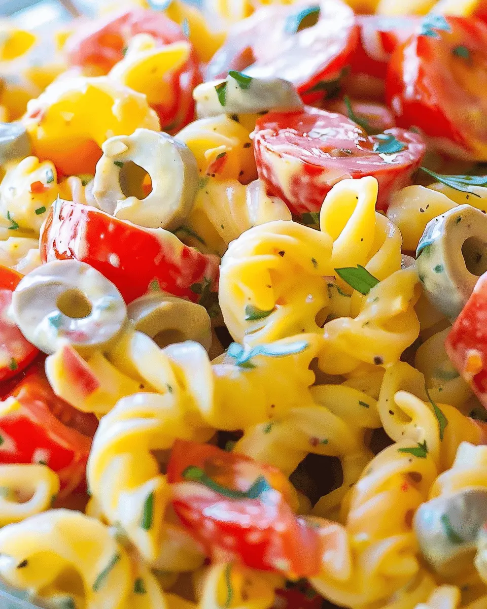 Italian Pasta Salad: A Fresh Twist with Turkey Bacon and Chicken Ham