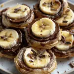 Chocolate Banana Pastry Coins