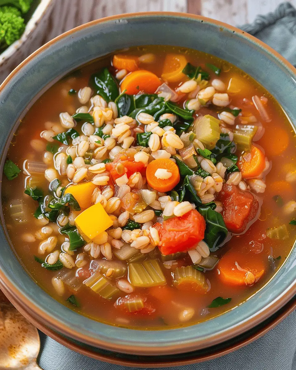 Vegetable Barley Soup