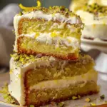 Lemon Pistachio Milk Cake
