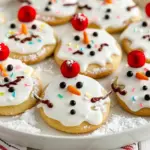 Air Fryer Melting Snowman Cookies