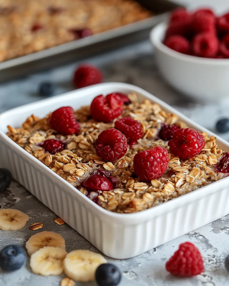 Make-Ahead Protein Oatmeal Bake Recipe for Energizing Mornings
