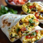 High-Protein Loaded Breakfast Burritos Recipe