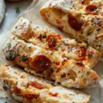 Crusty No-Knead Pizza Bread