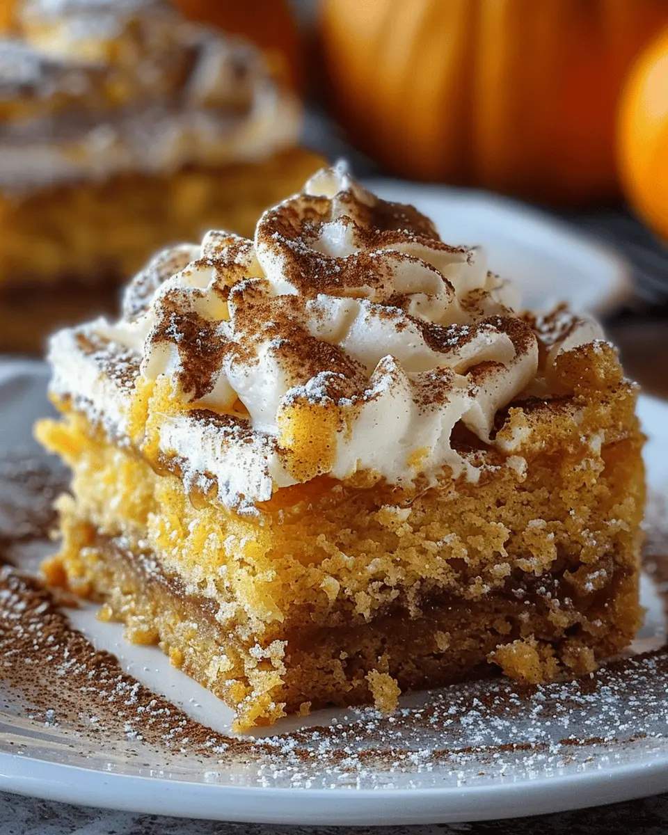 Pumpkin Spice Gooey Cake: The Best Fall Dessert to Savor