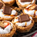 Air Fryer S’mores Cookie Cups