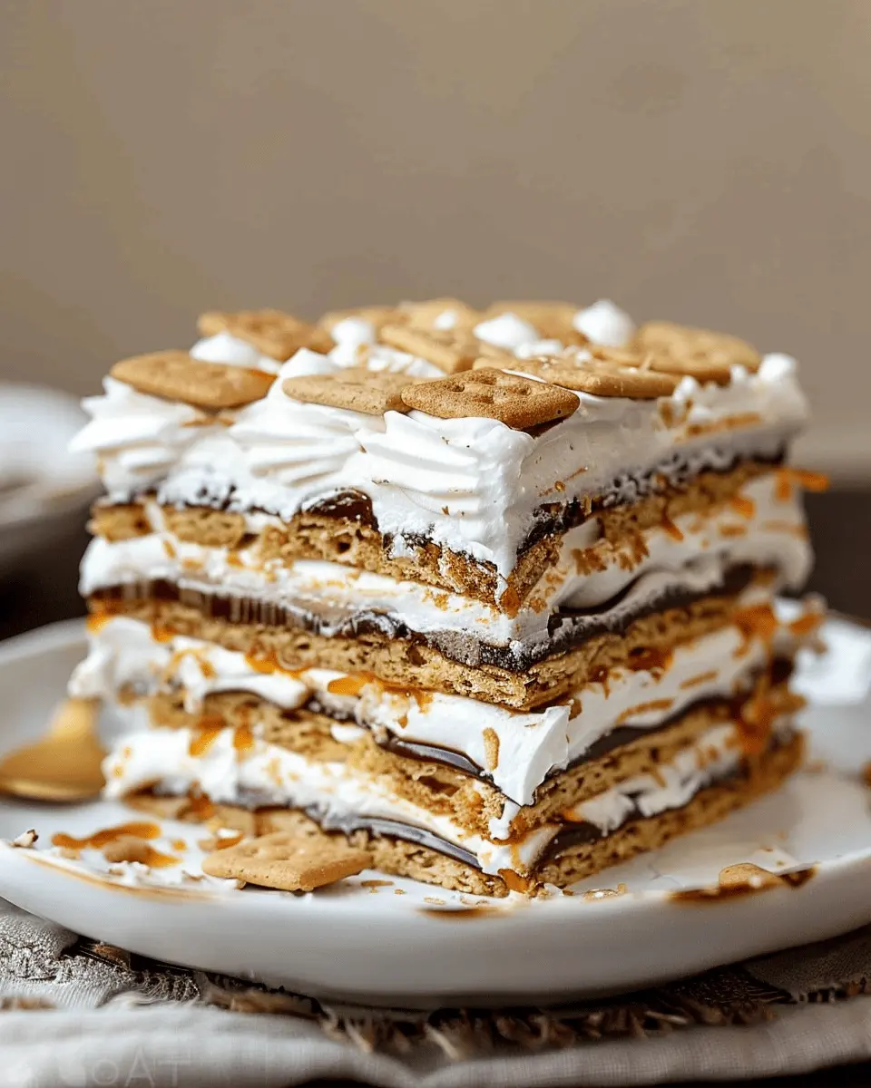 No Bake S’mores Icebox Cake: Easy, Indulgent Summer Delight