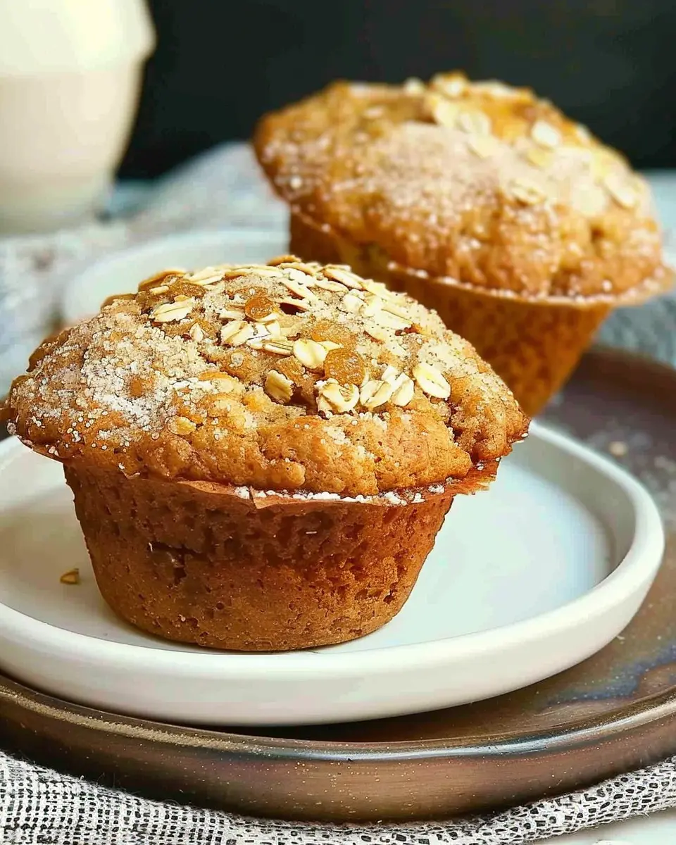 Air Fryer Maple Brown Sugar Oatmeal Muffins: Easy Comfort Baking