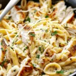 Make This Garlic Parmesan Chicken Pasta Tonight