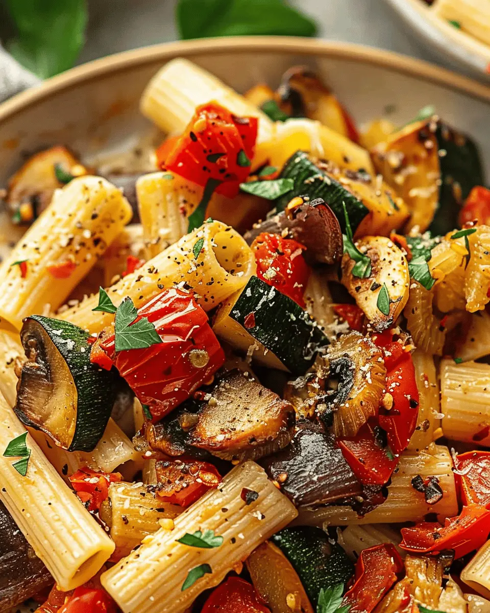 Best Roasted Vegetable Pasta Recipe for a Deliciously Cozy Dinner