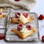 Raspberry and Mascarpone Pastries