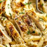 Make This Garlic Parmesan Chicken Pasta Tonight