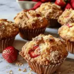 Bakery Style Strawberry Muffins
