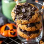 Air Fryer Dark Halloween Cookies