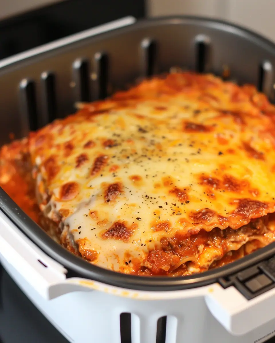 Frozen Lasagna in Air Fryer: Easy, Indulgent Comfort Food Recipe