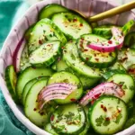 Smashed Cucumber Salad