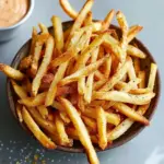 Spiced-Up Shoestring Fries