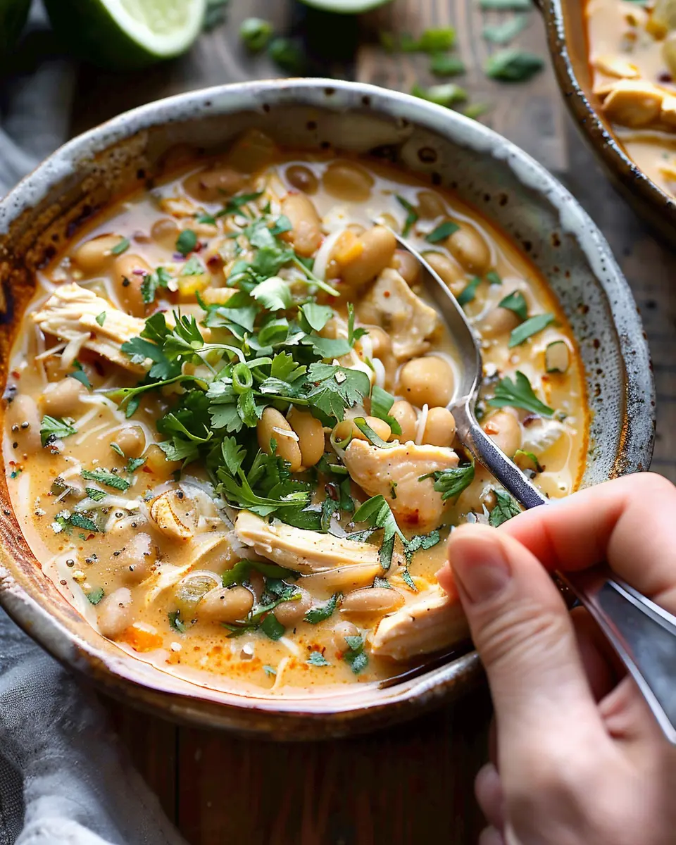 White Chicken Chili Recipe: Easy Comfort Food with Turkey Bacon