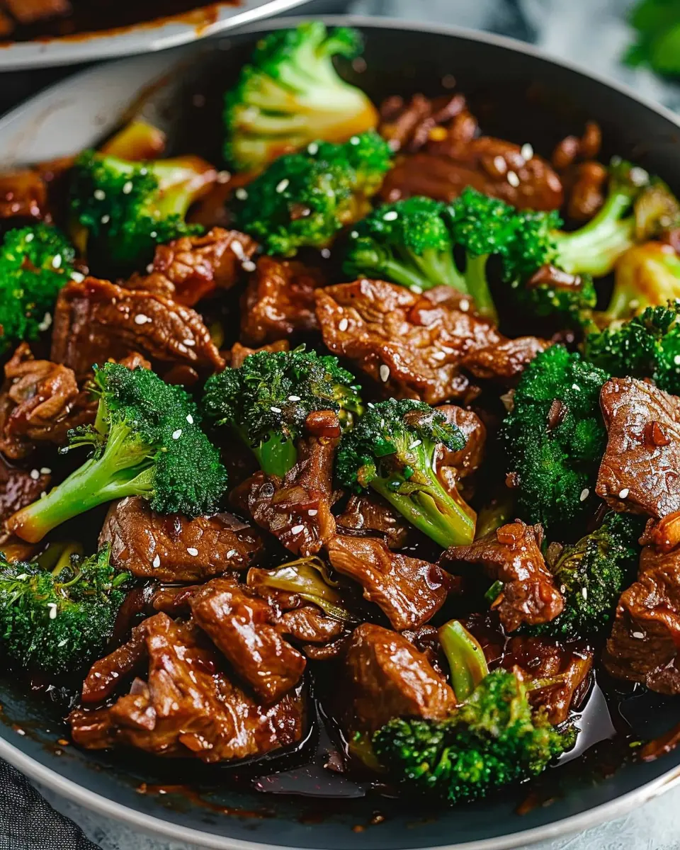 Chinese Beef and Broccoli One Pan Take-Out: Easy Homemade Delight