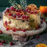 Cranberry Christmas Cake