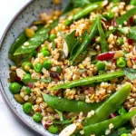 Speedy Grain Salad With Sugar Snap Peas