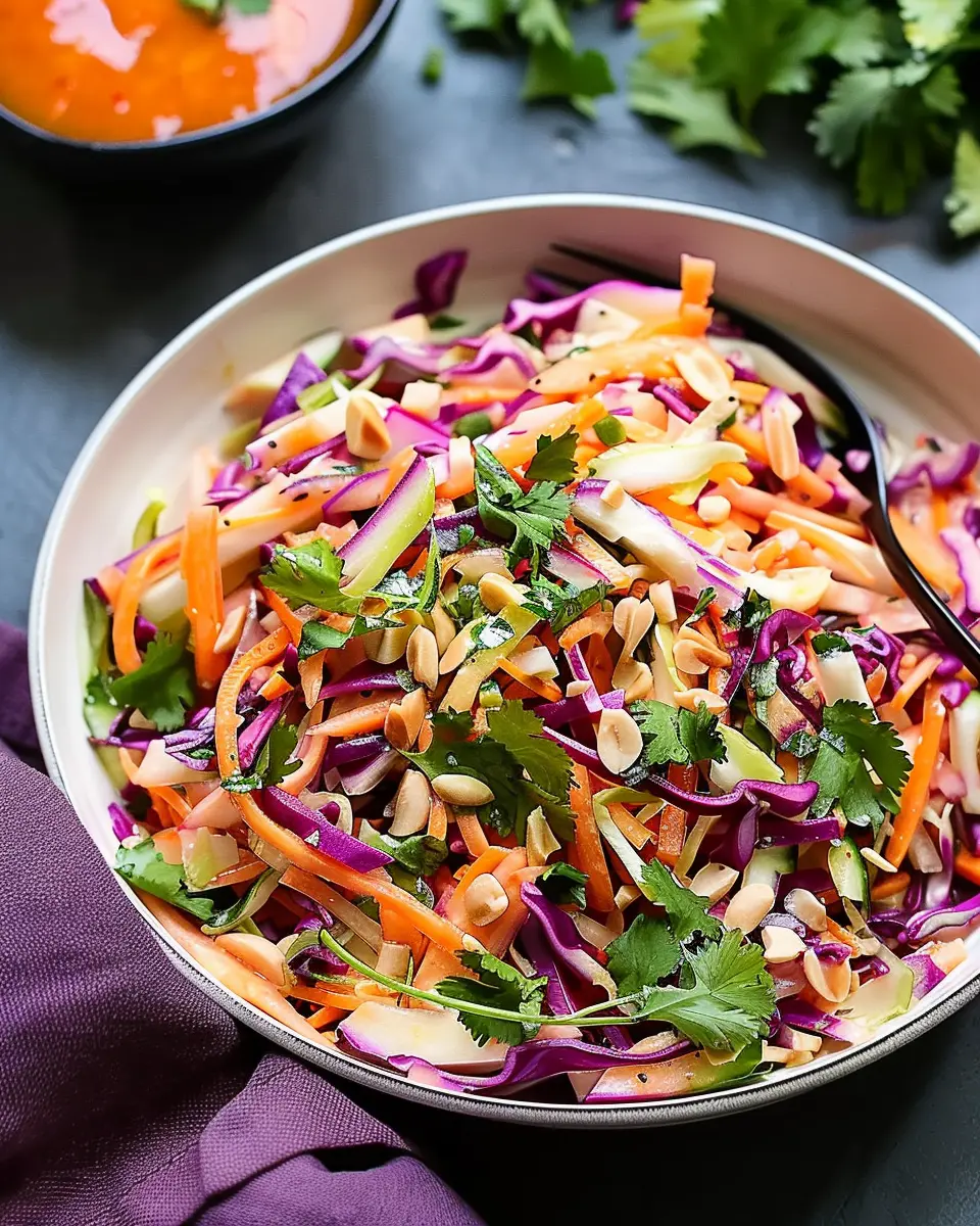 Tangy Rainbow Slaw: The Best Fresh Twist on Classic Slaw