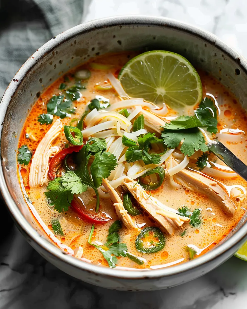 Easy Thai Chicken Soup: A Cozy Bowl of Comfort and Flavor