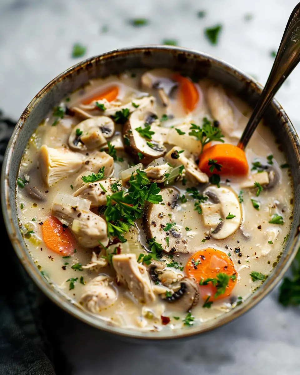 Chicken Mushroom Soup Recipe: Easy Comfort in Every Bowl